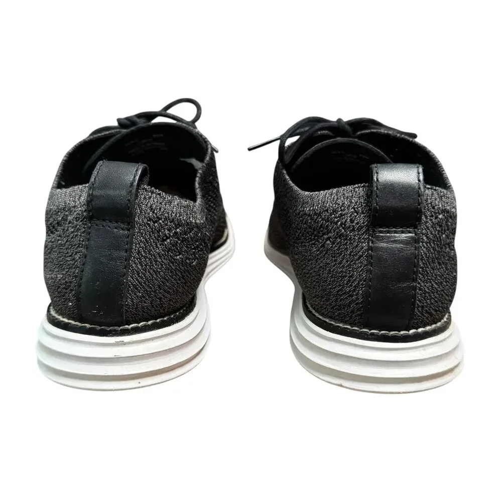 Cole Haan OriginalGrand Shoes Mens‎ 9.5 Gray Knit Oxford Sneaker Comfort C29732